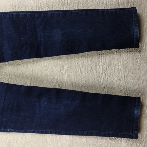 DIESEL ZIVY Blue Dark Wash Five Pocket Mid Rise Straight Leg Denim Jeans - Picture 12 of 15